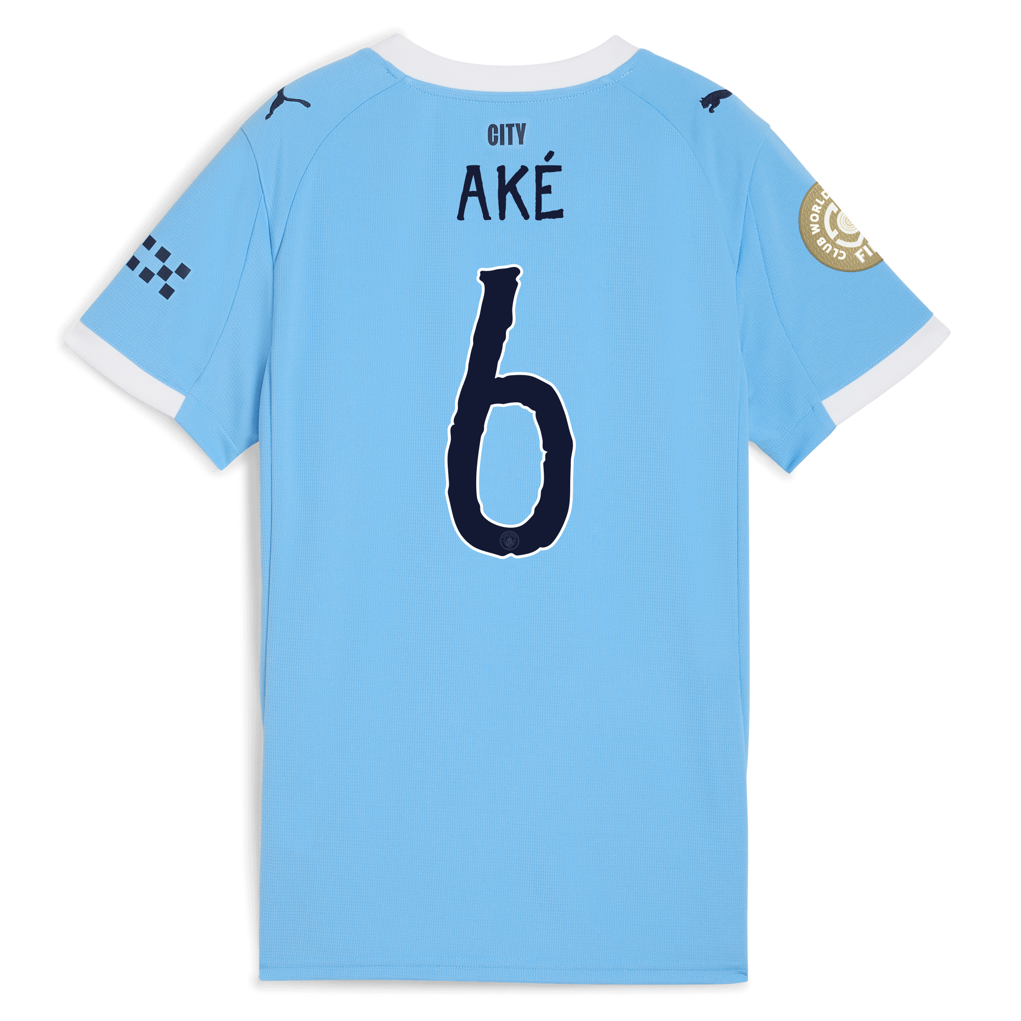 womens manchester city kidsuper club world cup home jersey 202526 with akÉ 6 printing Manchester City Shirts | Official Team Gear