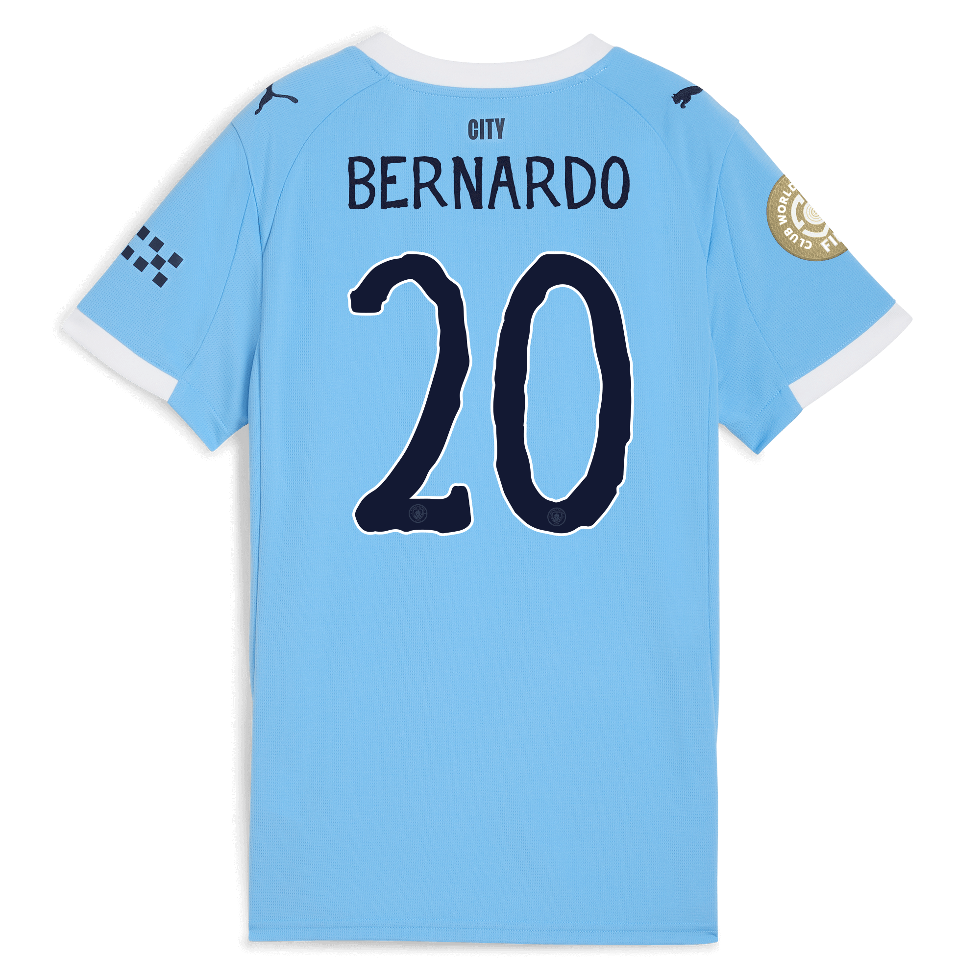 womens manchester city kidsuper club world cup home jersey 202526 with bernardo 20 printing Manchester City Shirts | Official Team Gear