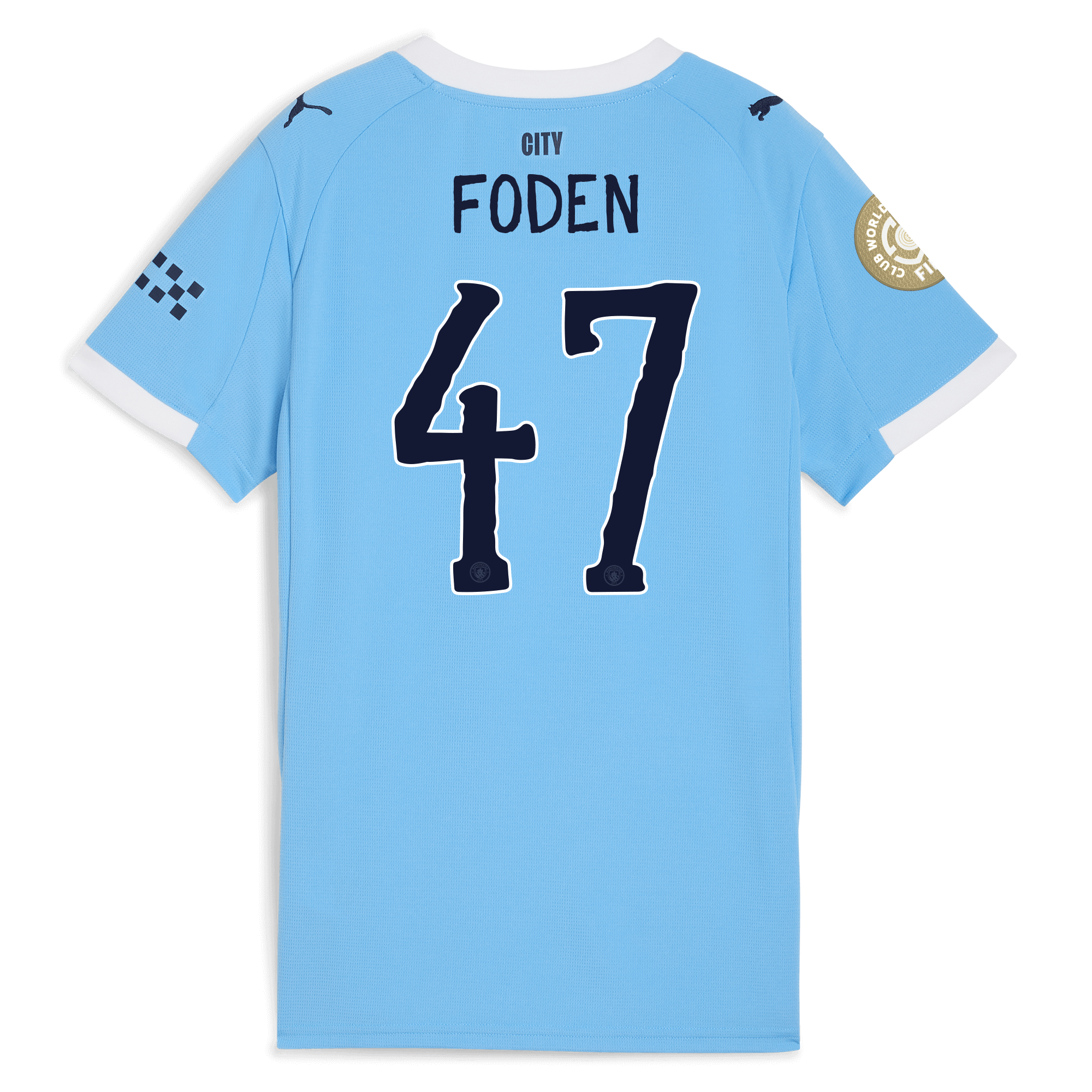 womens manchester city kidsuper club world cup home jersey 202526 with foden 47 printing Manchester City Shirts | Official Team Gear