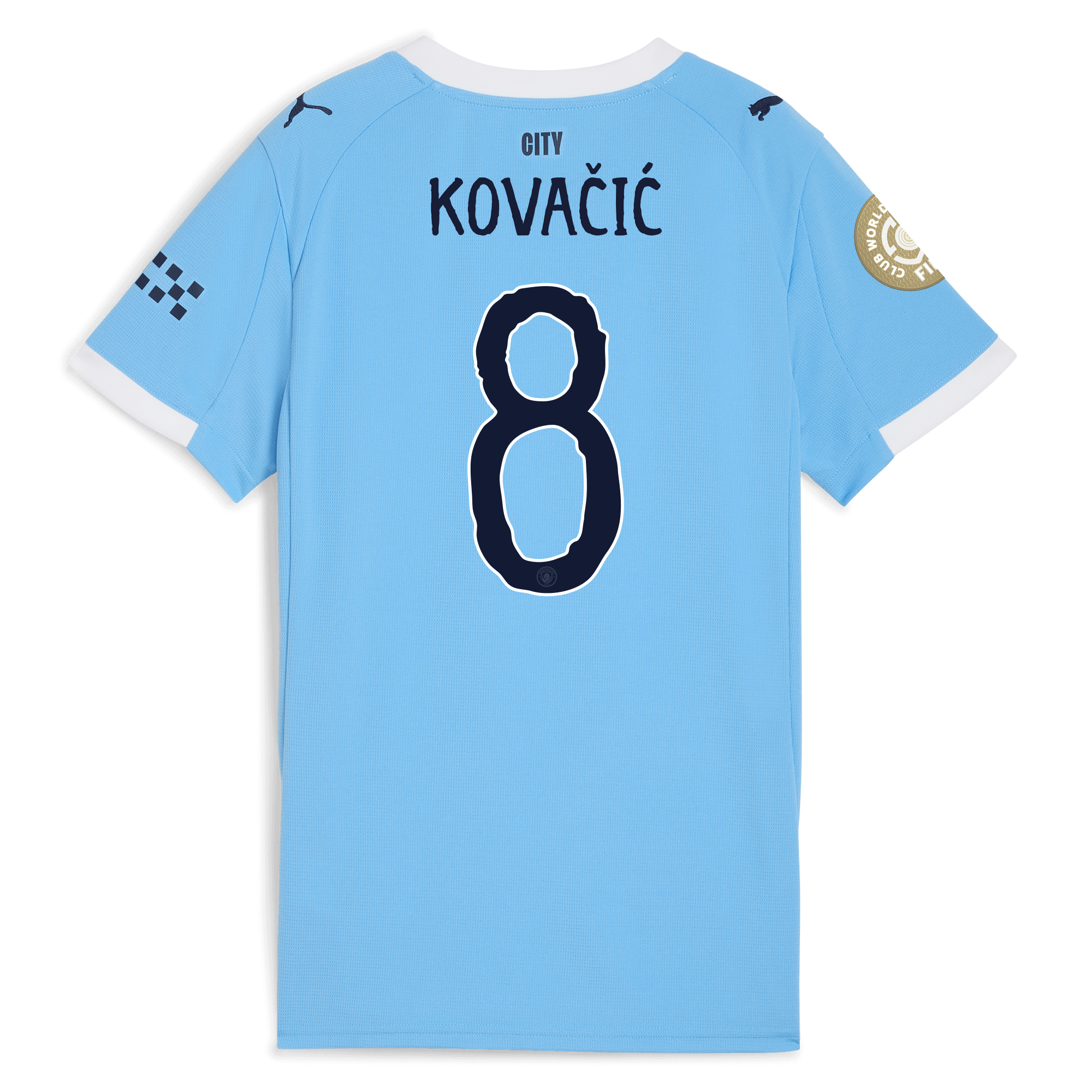 womens manchester city kidsuper club world cup home jersey 202526 with kovaČiĆ 8 printing Manchester City Shirts | Official Team Gear