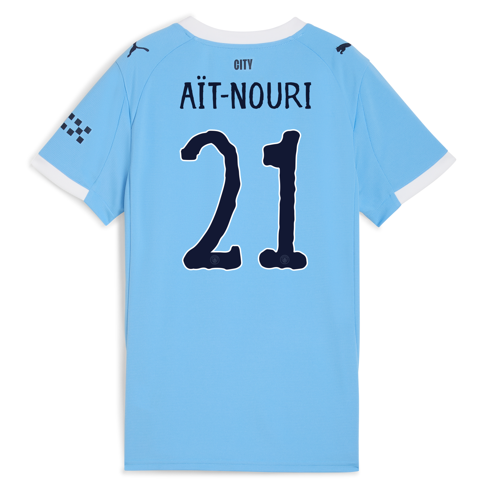 womens manchester city kidsuper home jersey 202526 with aÏt-nouri 21 printing Manchester City Shirts | Official Team Gear