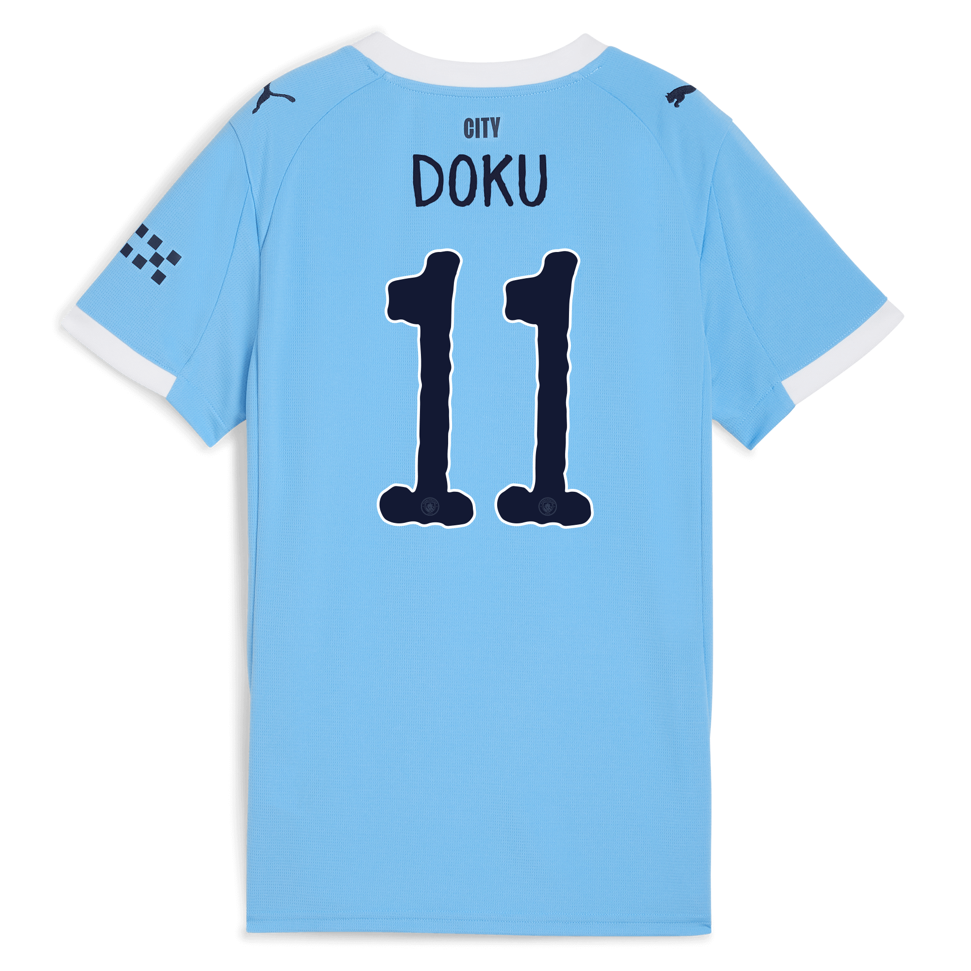 womens manchester city kidsuper home jersey 202526 with doku 11 printing Manchester City Shirts | Official Team Gear