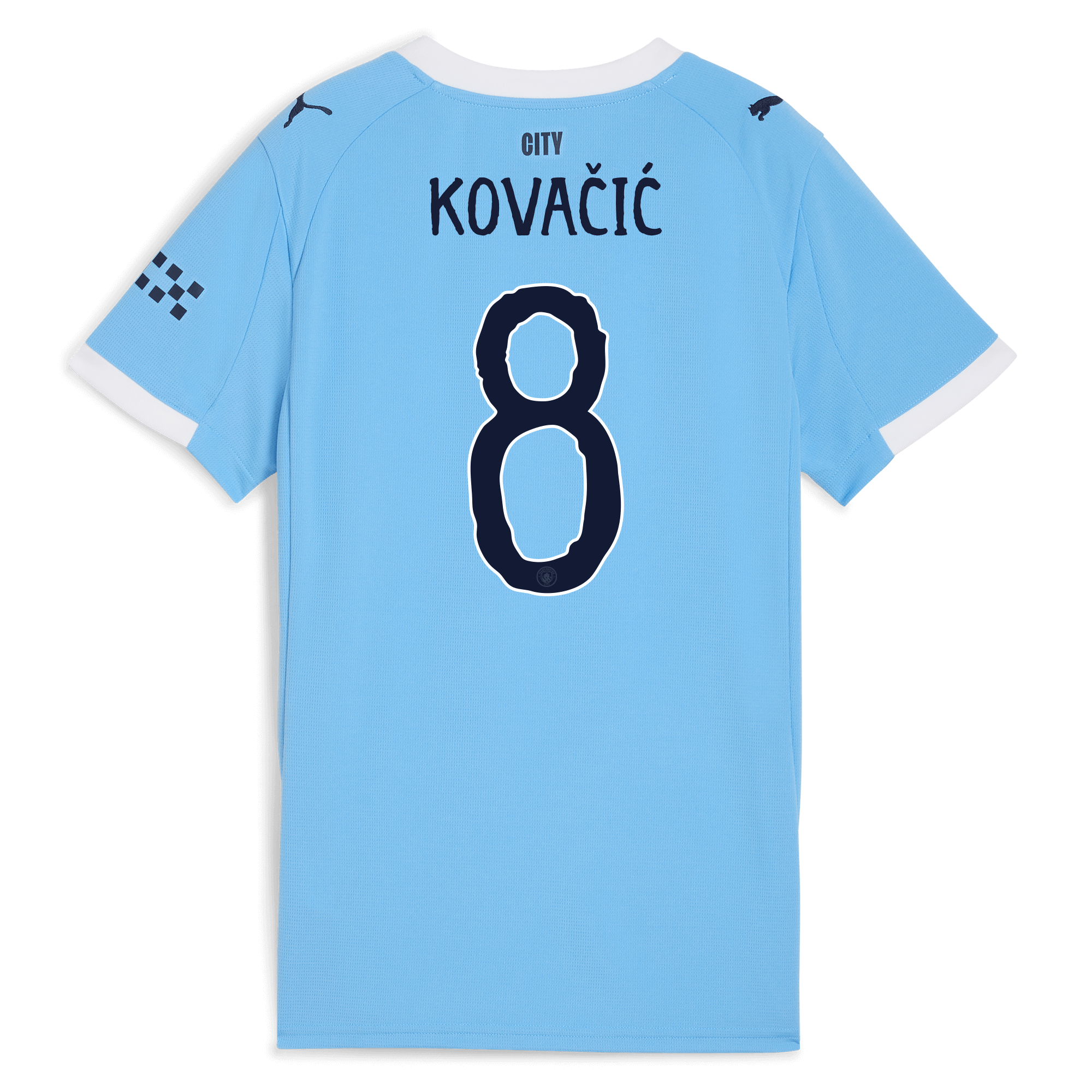 womens manchester city kidsuper home jersey 202526 with kovaČiĆ 8 printing Manchester City Shirts | Official Team Gear
