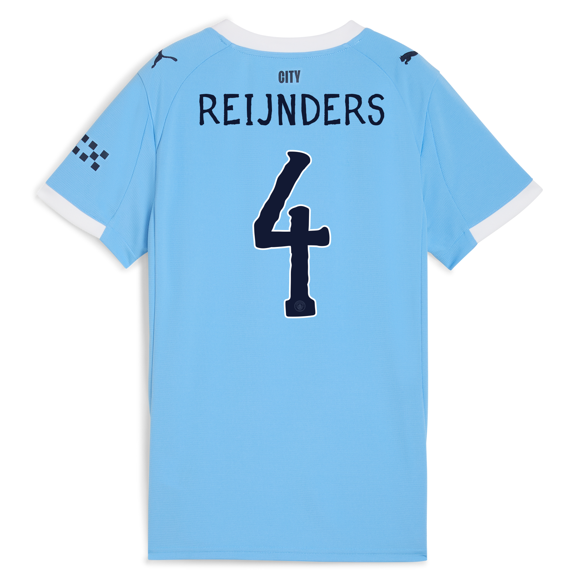 womens manchester city kidsuper home jersey 202526 with reijnders 4 printing Manchester City Shirts | Official Team Gear