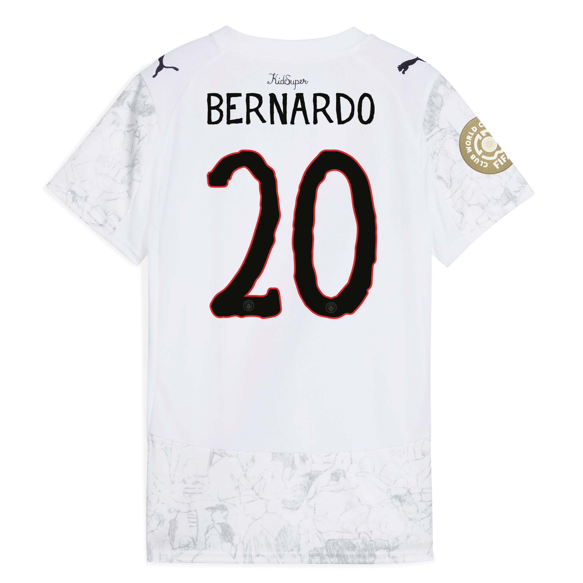 womens manchester city kidsuper jersey 202526 club world cup with bernardo 20 printing Manchester City Shirts | Official Team Gear