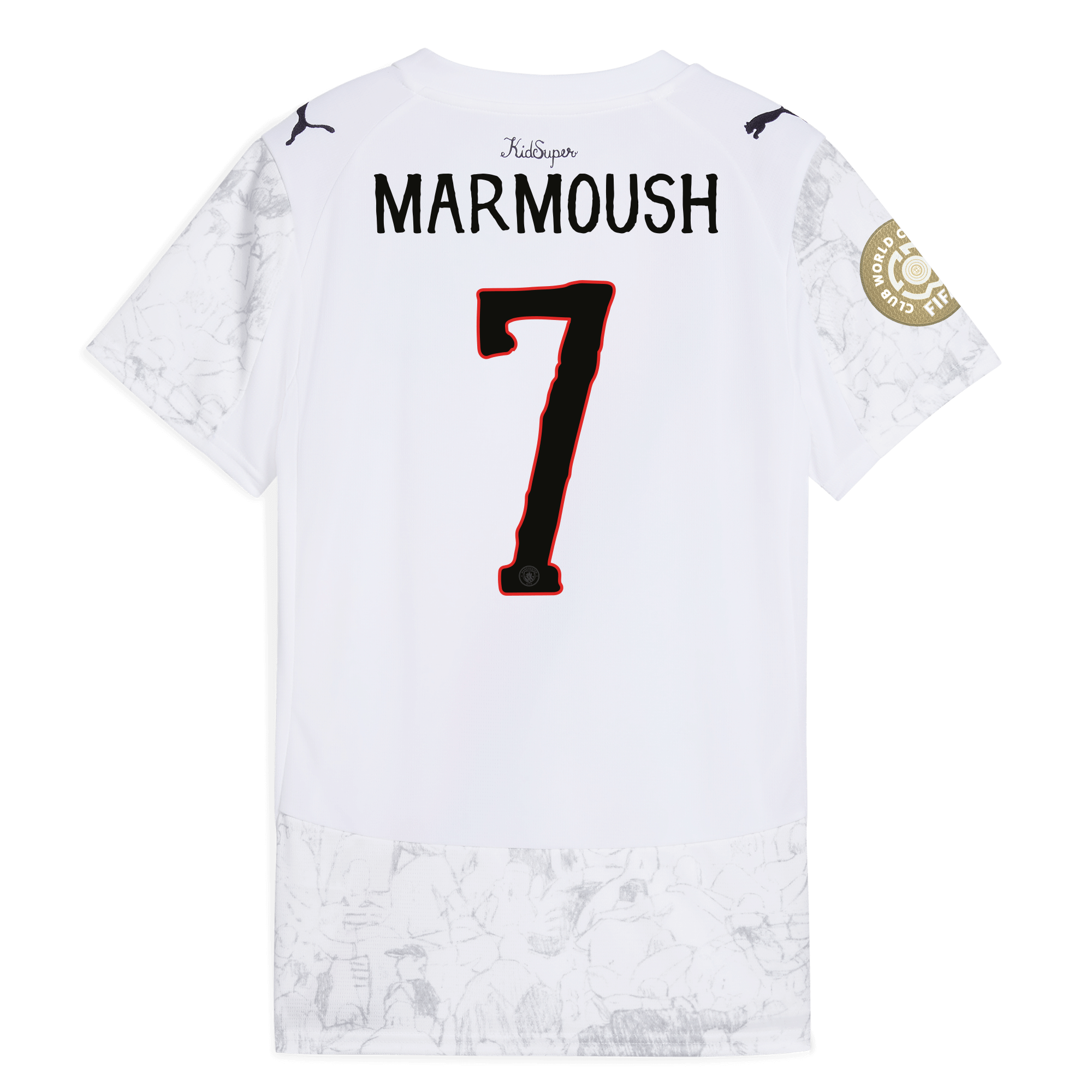 womens manchester city kidsuper jersey 202526 club world cup with marmoush 7 printing Manchester City Shirts | Official Team Gear