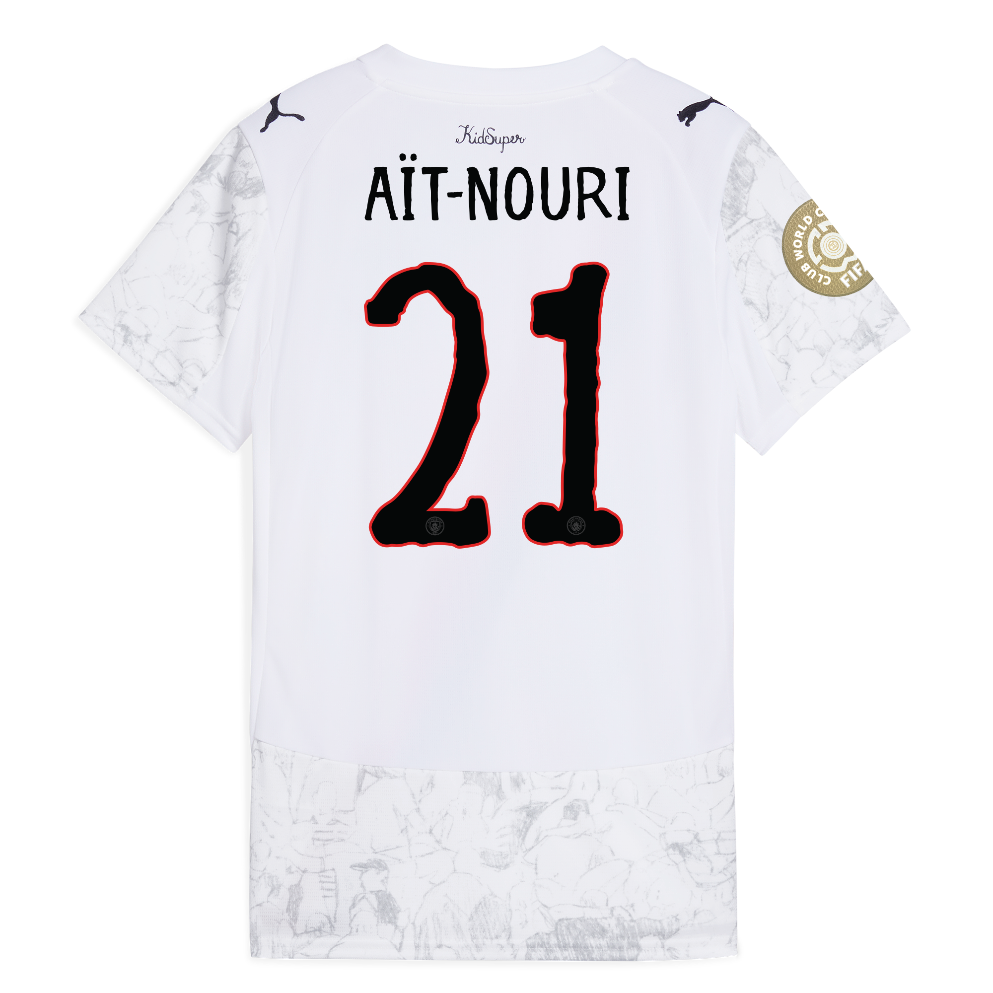 womens manchester city kidsuper jersey 202526 club world cup with Ït-nouri 21 printing Manchester City Shirts | Official Team Gear