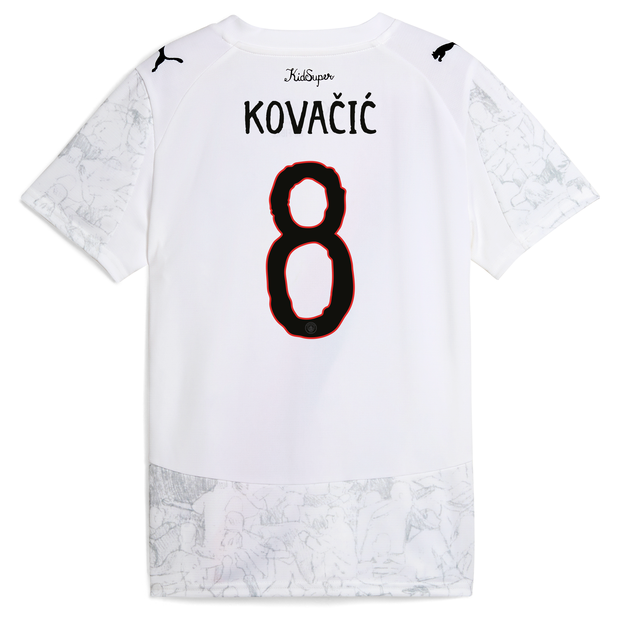 womens manchester city kidsuper jersey 202526 with kovaČiĆ 8 printing Manchester City Shirts | Official Team Gear