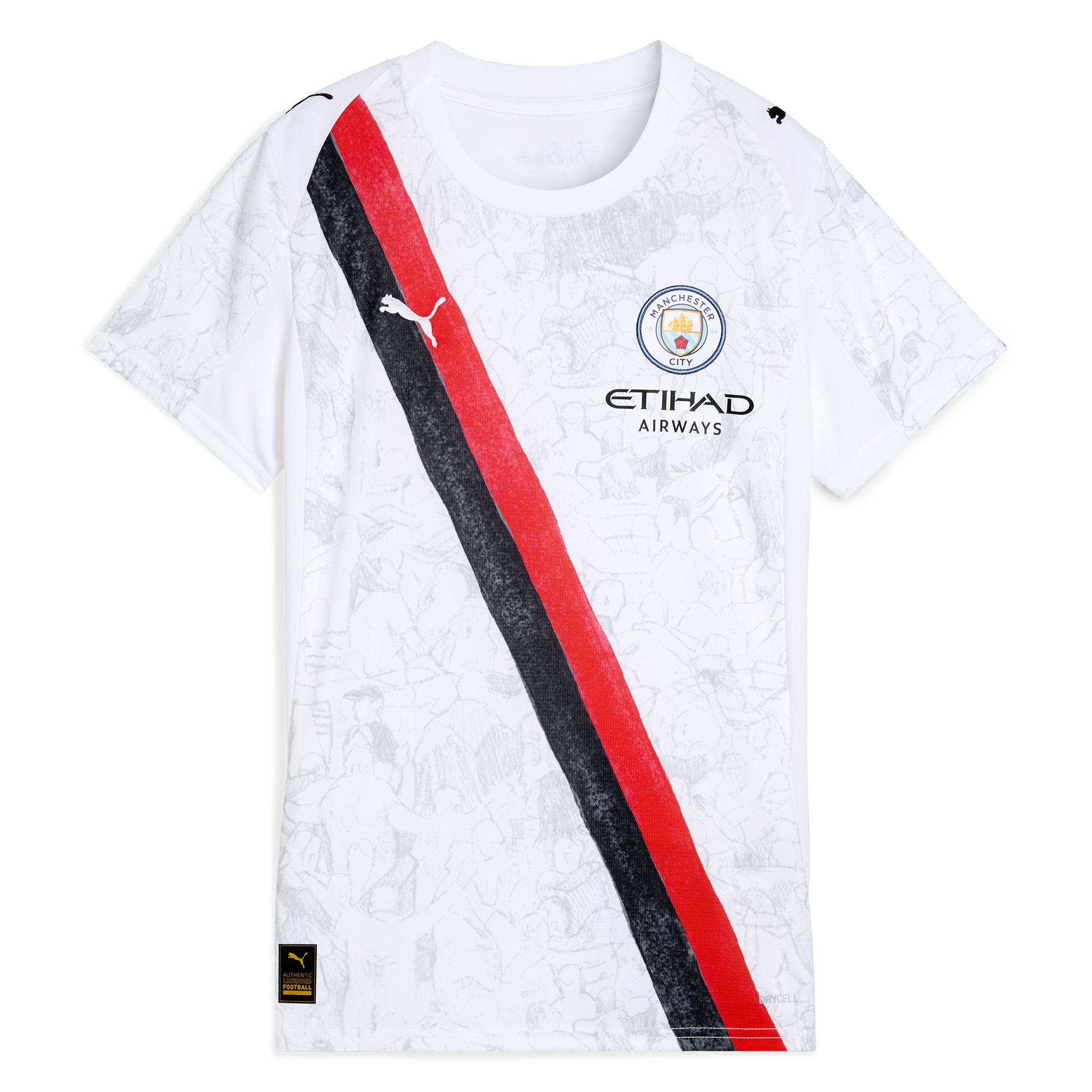 womens manchester city kidsuper jersey white 202526 Manchester City Shirts | Official Team Gear