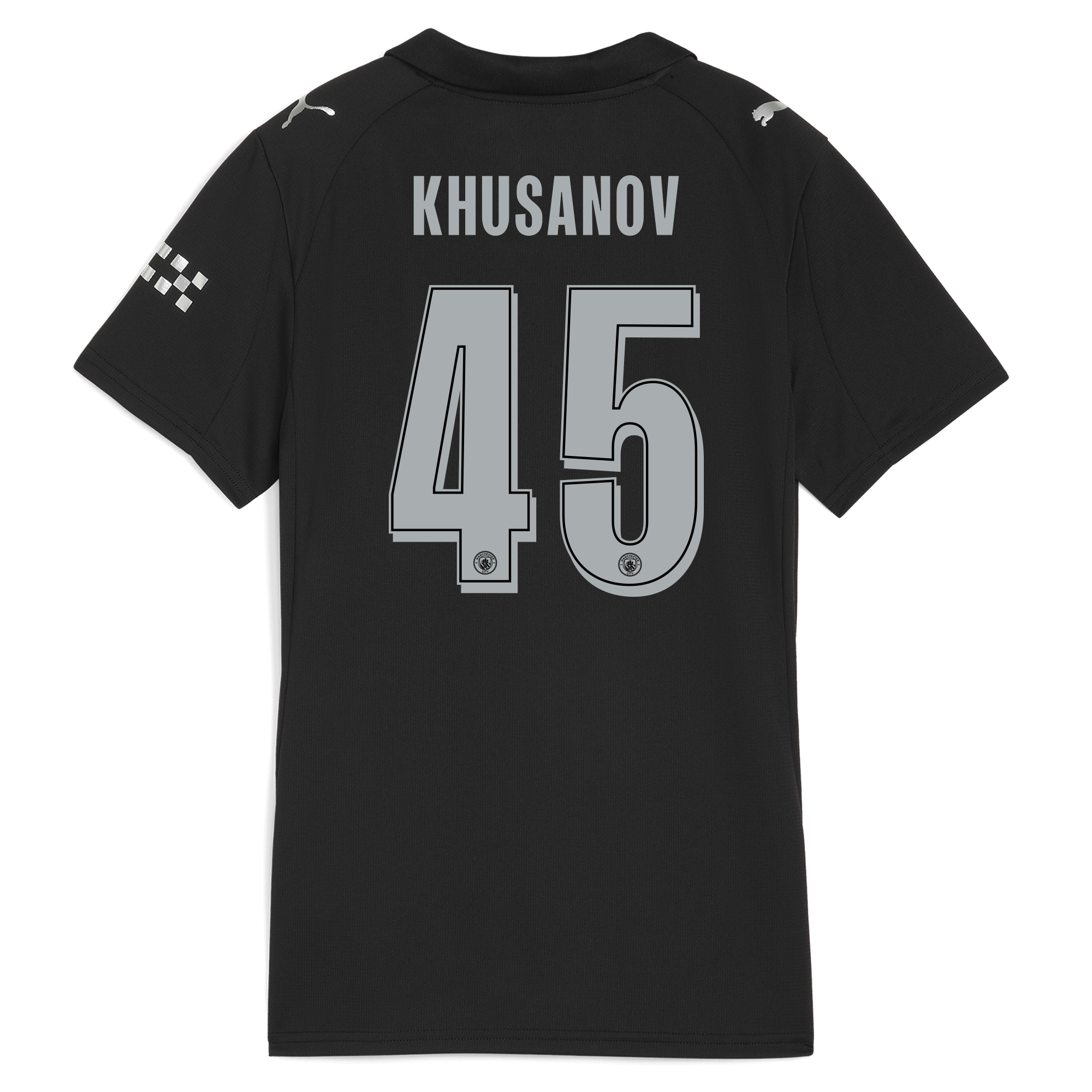 womens manchester city man city away jersey 202526 with khusanov 45 printing Manchester City Shirts | Official Team Gear