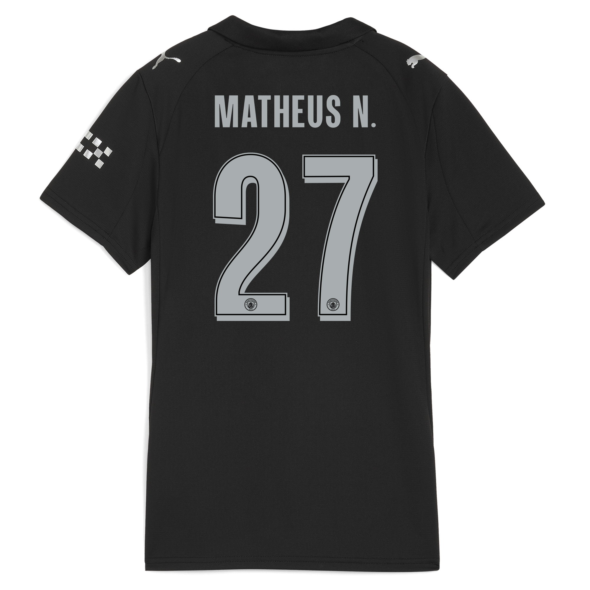 womens manchester city man city away jersey 202526 with matheus n. 27 printing Manchester City Shirts | Official Team Gear