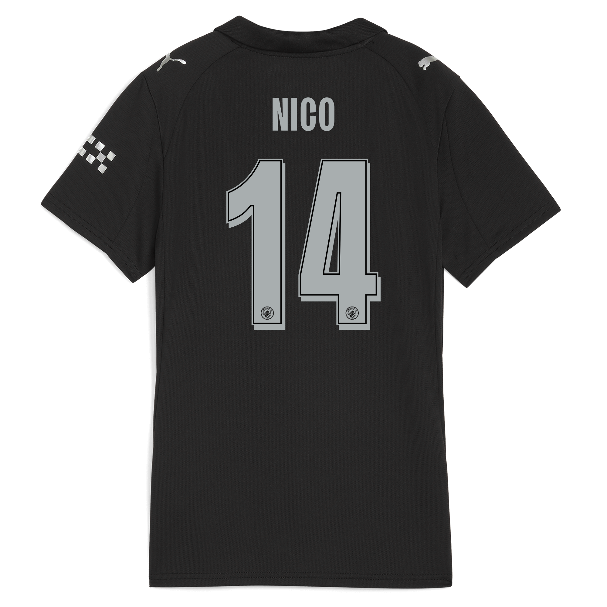 womens manchester city man city away jersey 202526 with nico 14 printing Manchester City Shirts | Official Team Gear