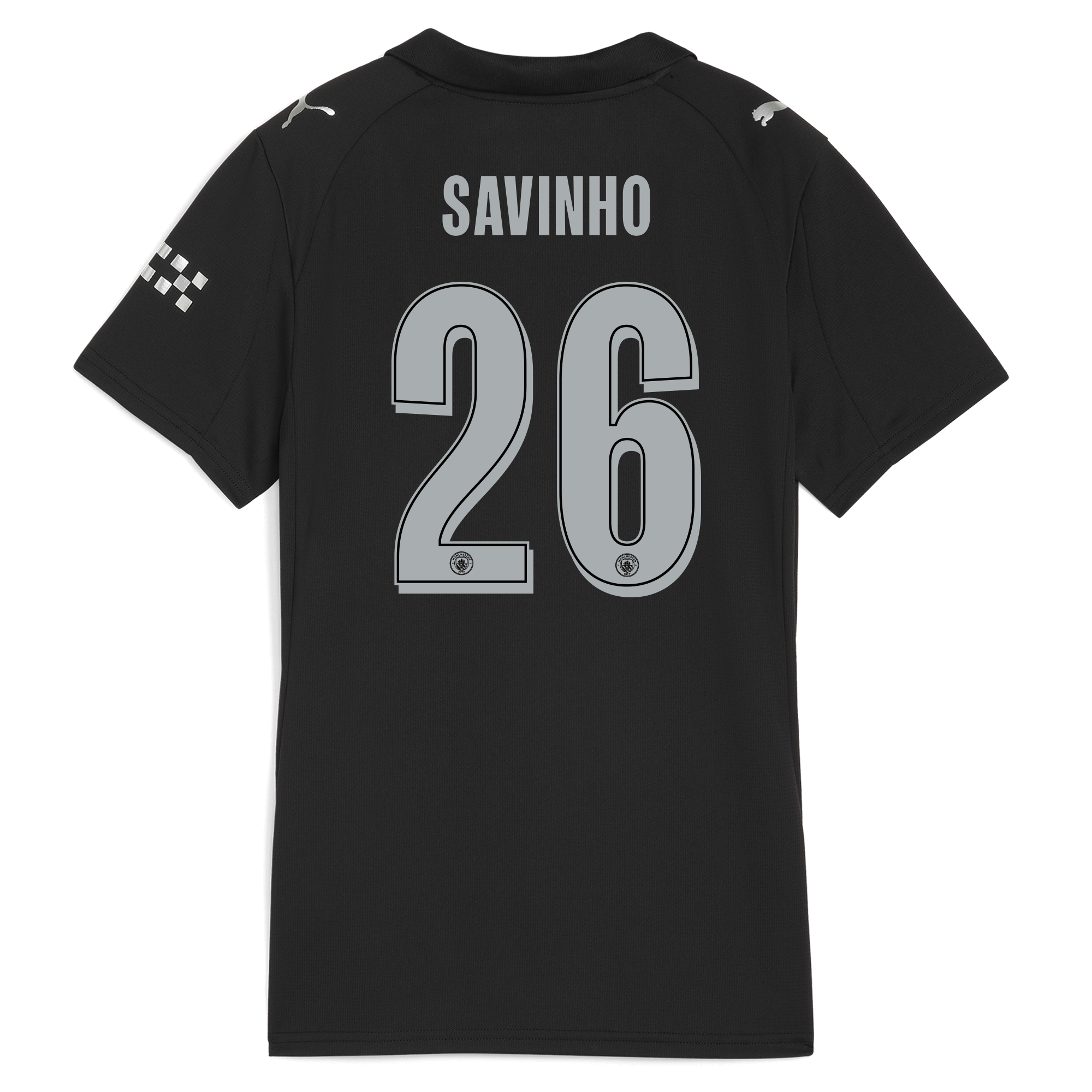 womens manchester city man city away jersey 202526 with savinho 26 printing Manchester City Shirts | Official Team Gear