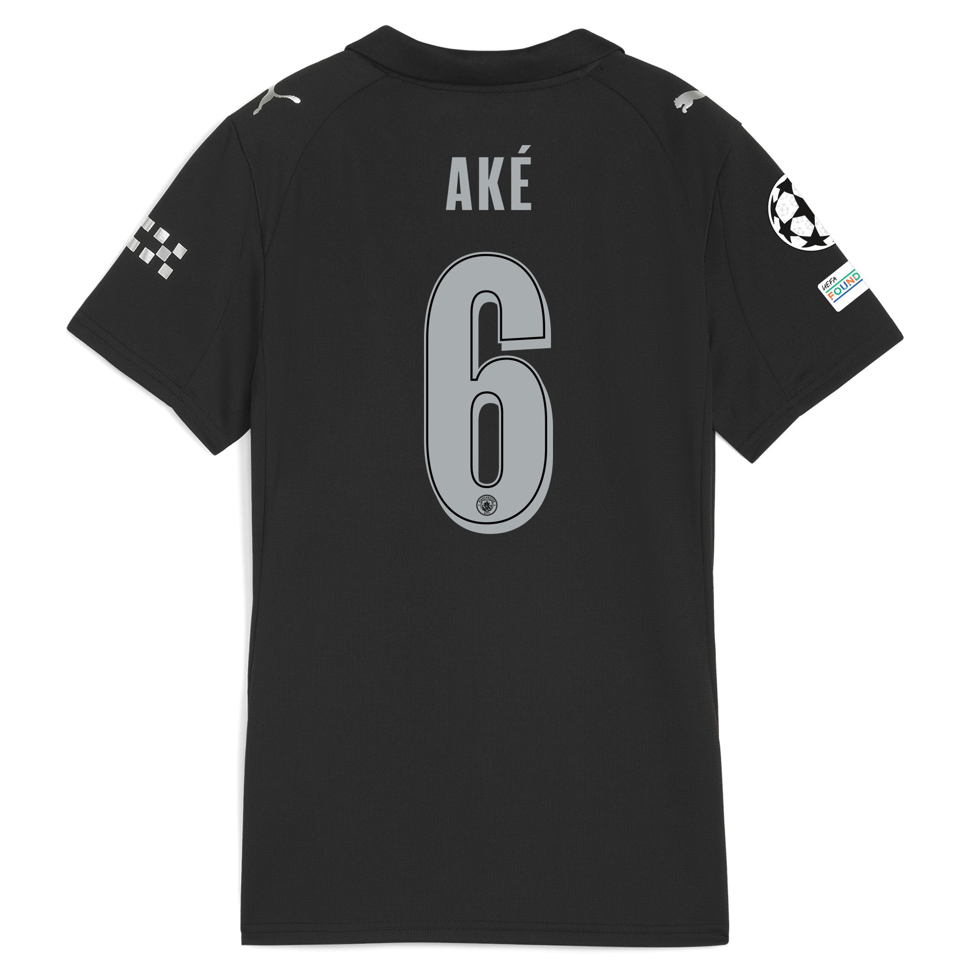 womens manchester city man city champions league away jersey 202526 with akÉ 6 printing Manchester City Shirts | Official Team Gear