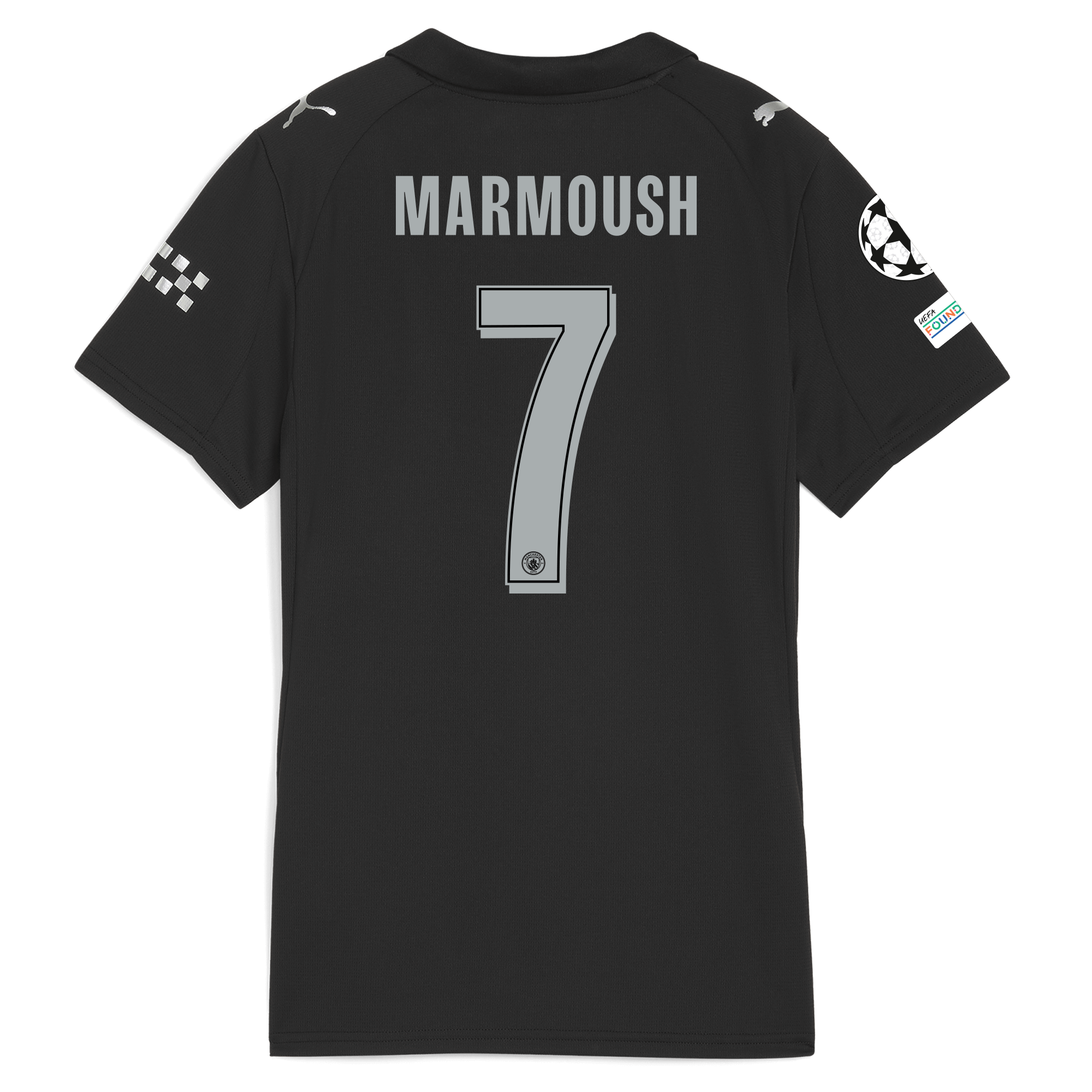 womens manchester city man city champions league away jersey 202526 with marmoush 7 printing Manchester City Shirts | Official Team Gear