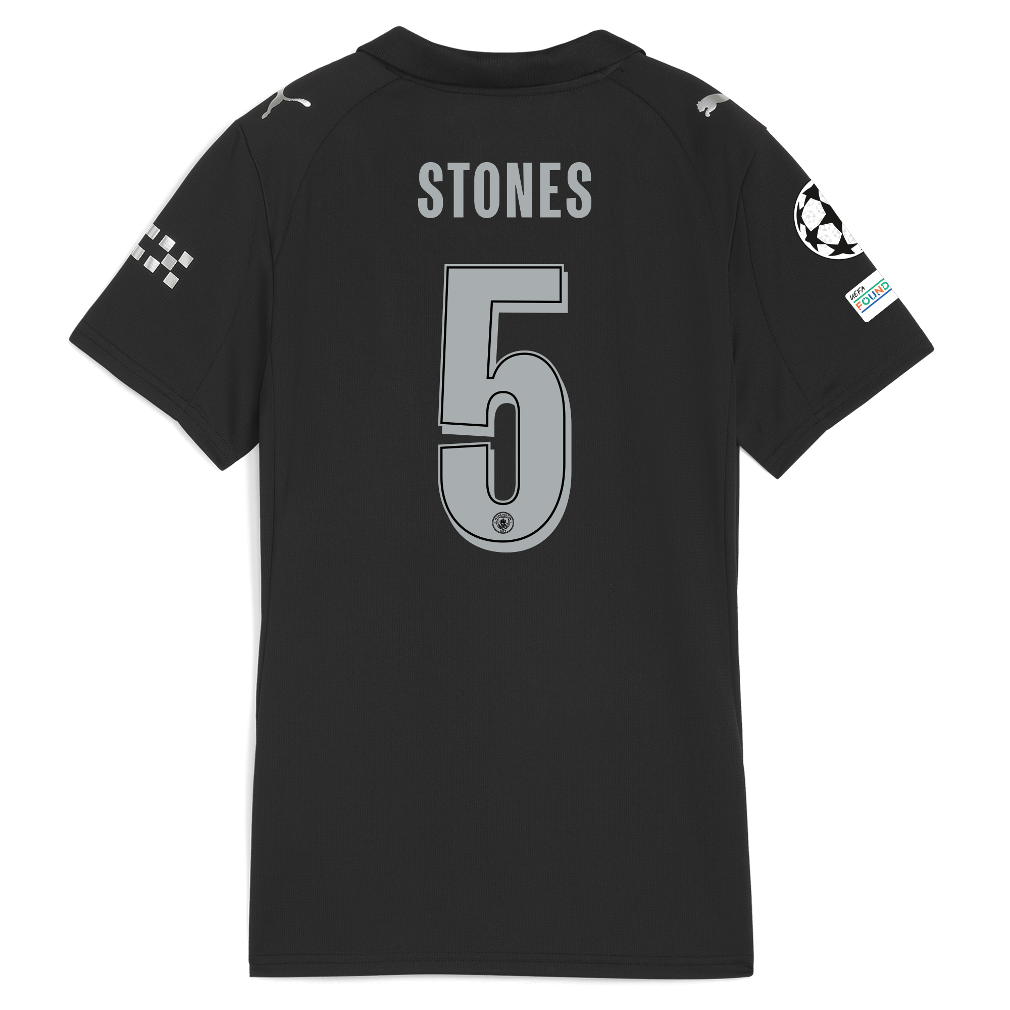 womens manchester city man city champions league away jersey 202526 with stones 5 printing Manchester City Shirts | Official Team Gear
