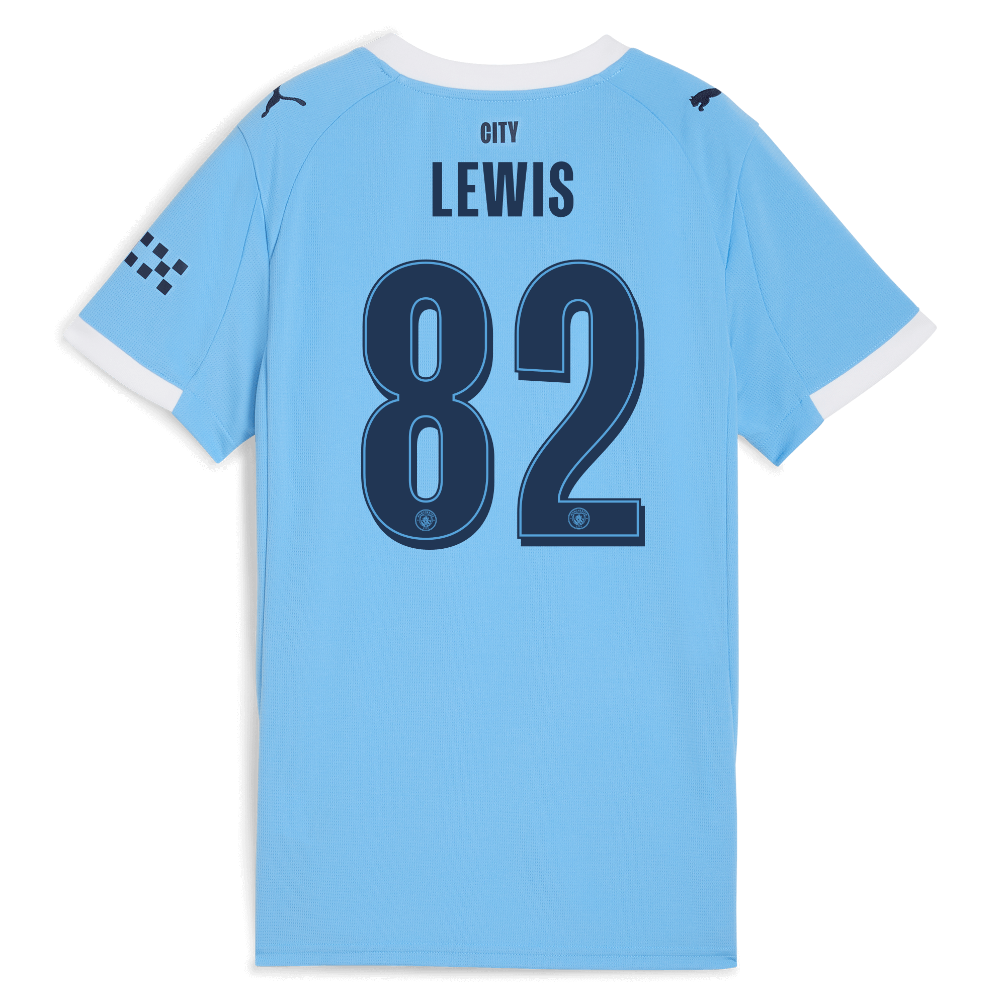 womens manchester city man city home jersey 202526 with lewis 82 printing Manchester City Shirts | Official Team Gear