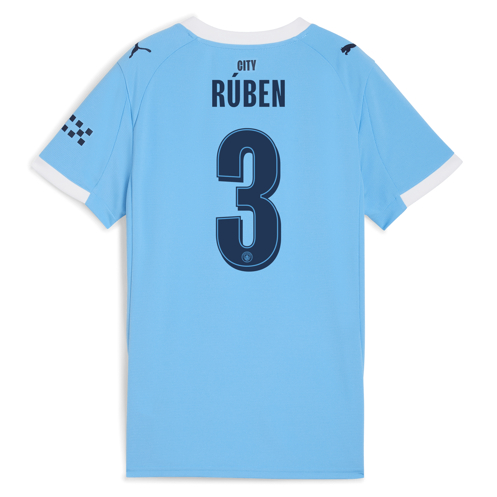 womens manchester city man city home jersey 202526 with rÚben 3 printing Manchester City Shirts | Official Team Gear