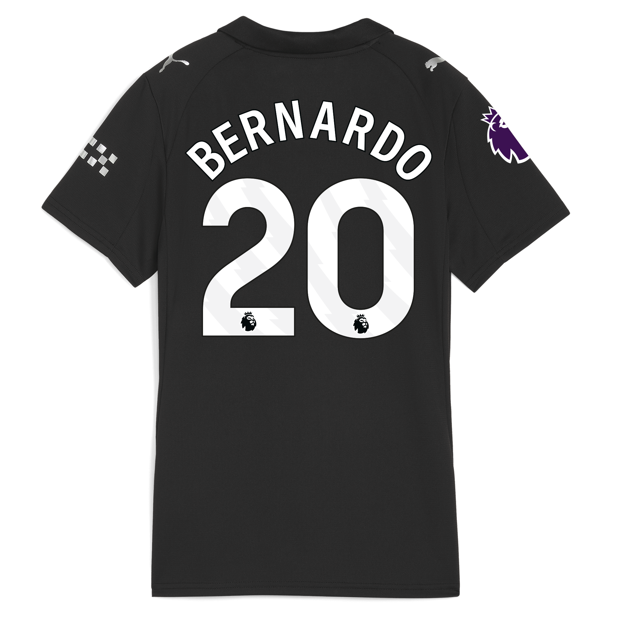 womens manchester city premier league away jersey 202526 with bernardo 20 printing Manchester City Shirts | Official Team Gear