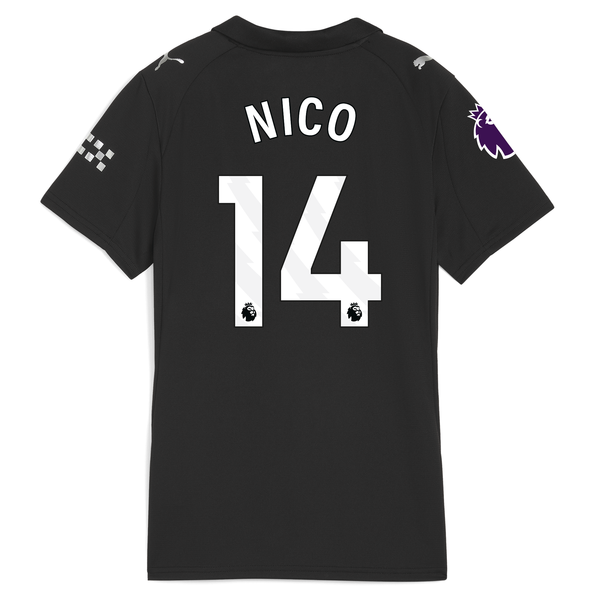 womens manchester city premier league away jersey 202526 with nico 14 printing Manchester City Shirts | Official Team Gear